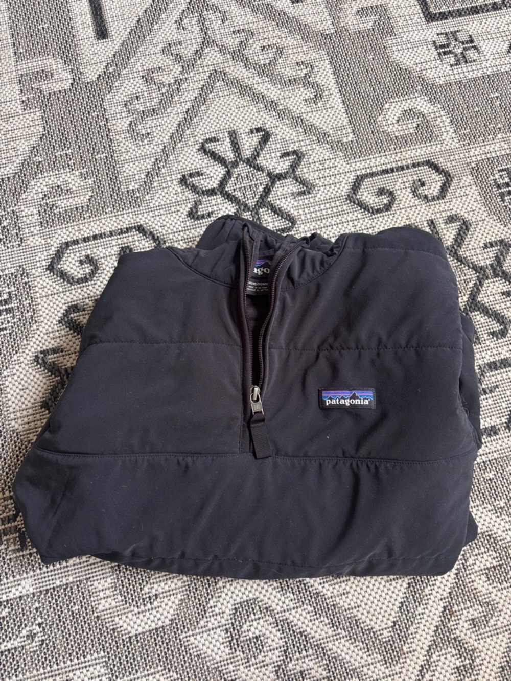 Patagonia pack in pullover hoodie men’s